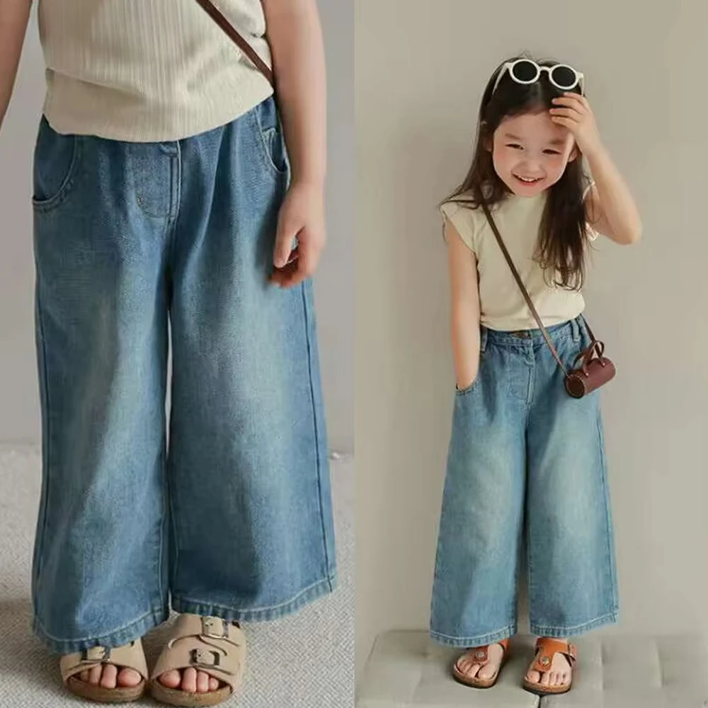 Baby Q Clothing - Spring and Autumn New Girls' Straight