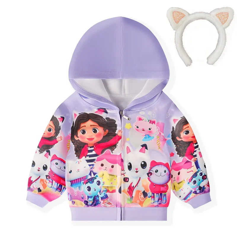 Baby Clothing For Boys - 2026 'S Dollhouse Cosplay Cat Hoody