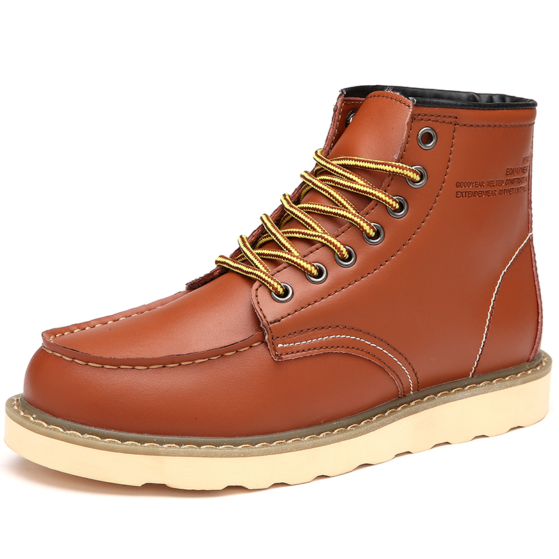 Soft Sole Booties - Premium Leather Men Desert Boots Casual