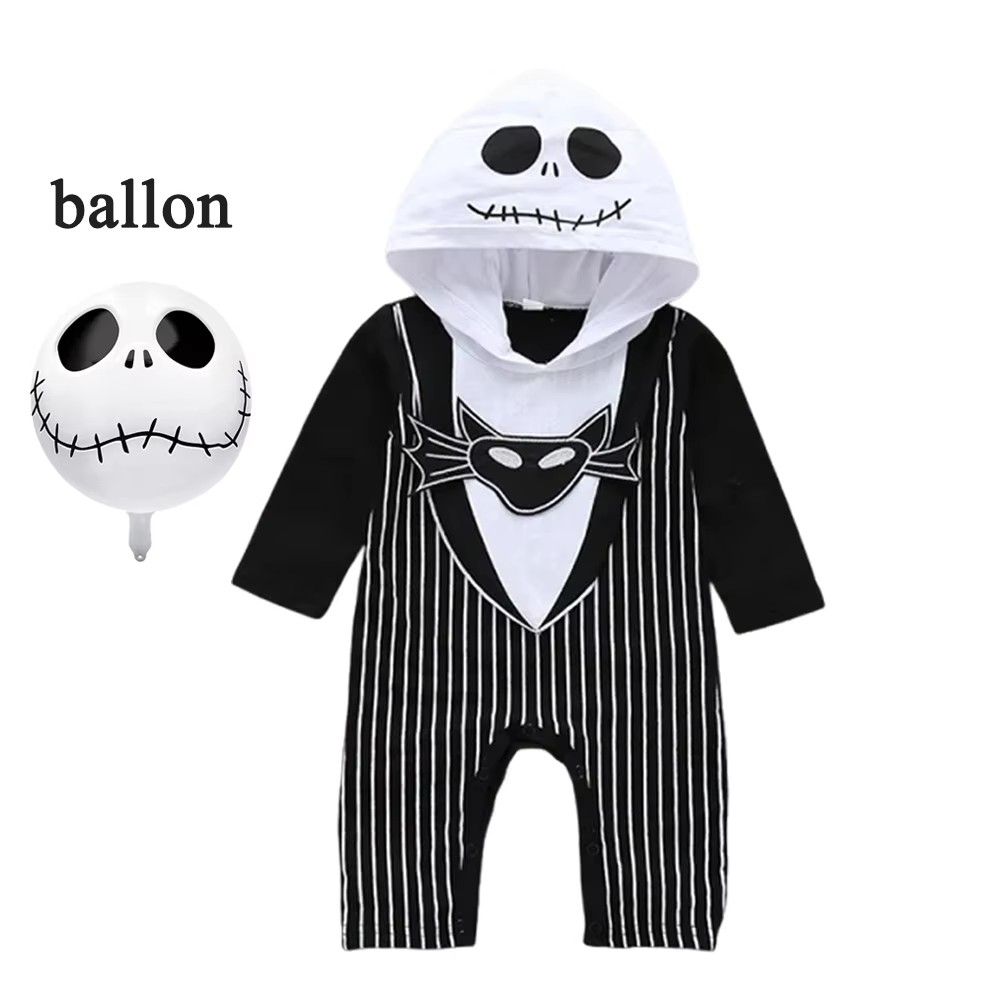 Baby Boys Hooded Romper Hallow - Baby Q Clothing review and price