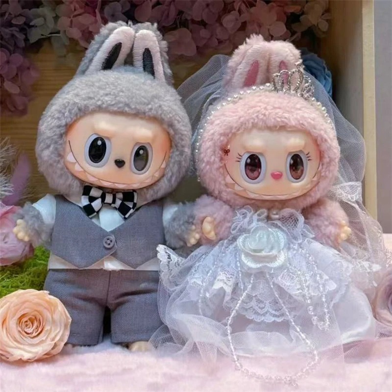 15 17cm For Labubu Doll Weddin - Baby Clothing review and price