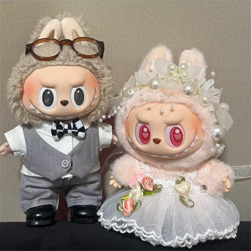 15 17cm For Labubu Doll Weddin - Baby Clothing review and price