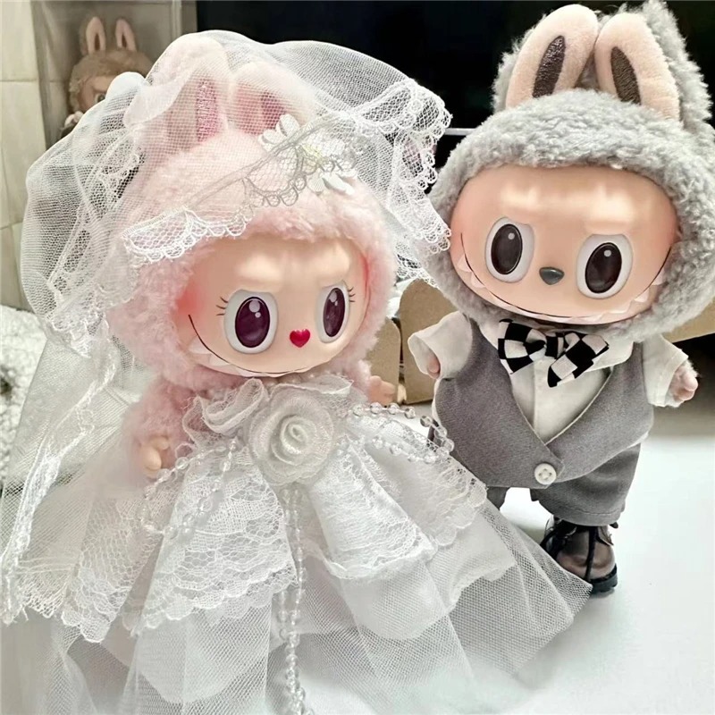 15 17cm For Labubu Doll Weddin - Baby Clothing review and price