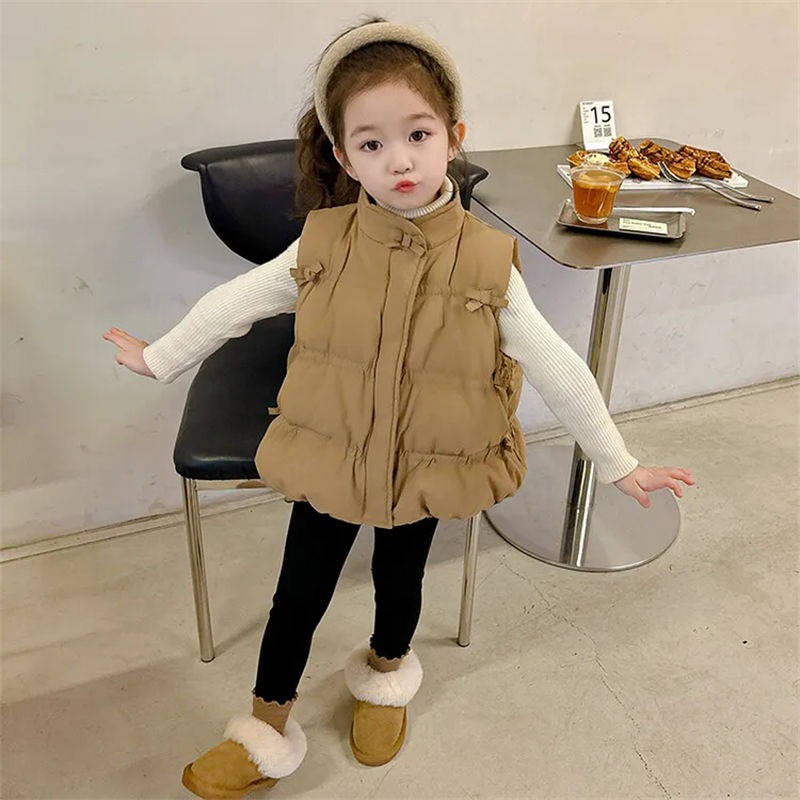 Girl's Thickened Winter Vest 2 - Baby Clothing Designer review and price