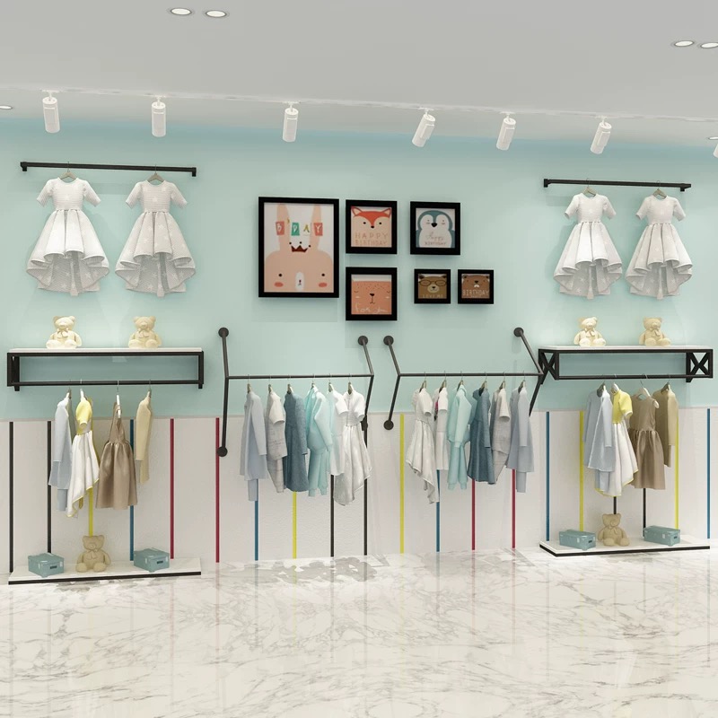 Children Garment Store Furnitu - Baby Clothing Display review and price
