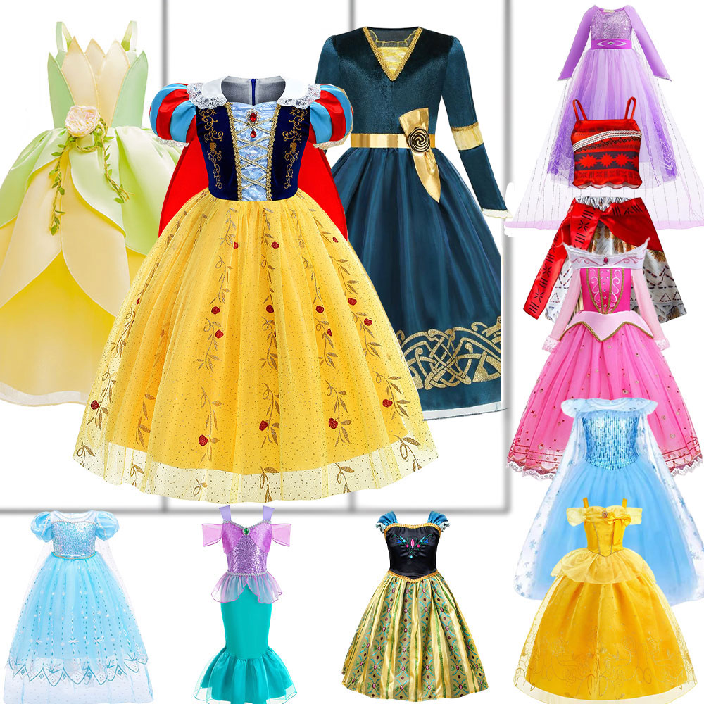 Kids Role Play Princess Dress  - Baby Q Clothing review and price