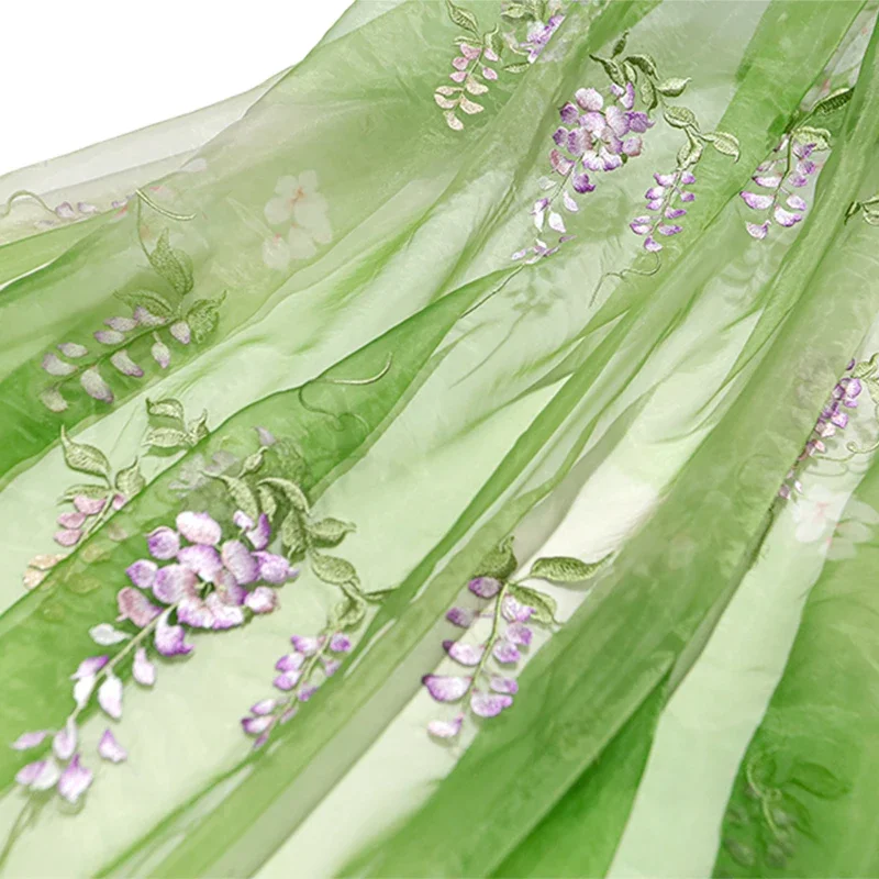 Wisteria Embroidery Fabric DIY - Baby Clothing Designer review and price