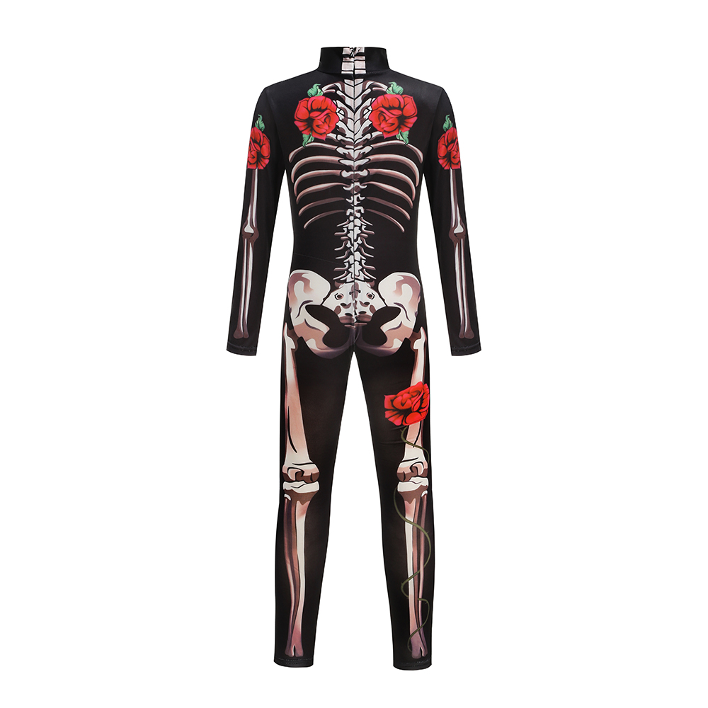 Skeleton Jumpsuit For Girls Ha - Baby Q Clothing review and price