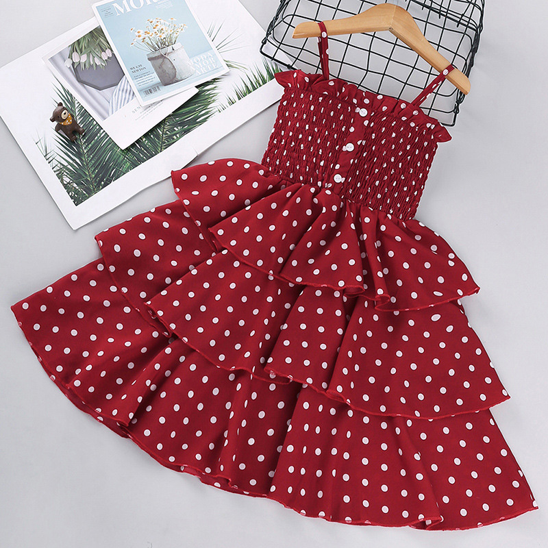 3-12Y Girls Polka-Dot Summer D - Baby Q Clothing review and price